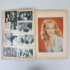 Vintage 1950s Scrapbook Of Hollywood Movie Stars