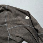 Kuhl Ryzer Mens Long Sleeve 1 4 Zip Fleece Pullover Brownoutdoor Hiking Medium