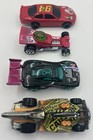 4 Mattel Vehicles  Preowned  1 64 Die Cast 