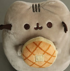 Gund Pusheen Small Snackable Waffle Cat Plush Toy W pancake Target Exclusive New