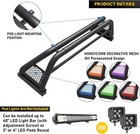 For 1999-2025 Chevy Silverado gmc Sierra Roll Bar Sport Bar Chase Rack Bed Bar