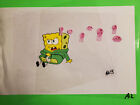 Spongebob Squarepants Original Production Cel Cell Animation Art Jellyfish Jam