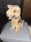 Vintage 1975 R  Dakin   Co  9  German Shepherd Dog Plush Stuffed Animal Korea