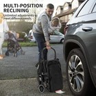 2in1 Convertible Infant Stroller With Bassinet Mode One-handed Folding Stroller