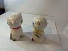 Vintage Tilso   Japan  Big Eyed Cat Original Foil Labels Hand Painted  4 Inch