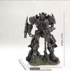 Transformer Style Aquarium Decor Robot Mecha Fish Tank Resin Ornament