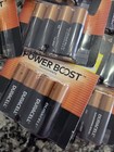 Duracell Power Boost Aa Alkaline Batteries 4-pack  16 Aa Total  New   lot Of 4