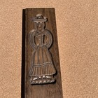 Antique Carved Wooden Folk Art Chocolate Candy Mold Carvings
