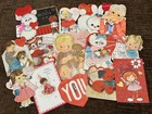 Vtg Lot Used Children Hallmark Valentine s Day Greeting Cards Beautiful Artwork