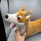Melissa   Doug Medium Plush  Corgi Dog Stuffed Animal Brown White 14-24in