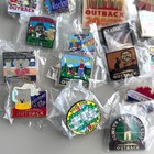 Outback Steakhouse Pins Lot Of 33 Various Designs Themes Original Bags Pin
