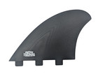 Pacific Vibrations K3  Twin Keel Fiberglass Surfboard Fins Fits 3 Tab Fcs Base