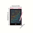 12 16  Lcd Writing Tablet Electronic Drawing Notepad Doodle Board-kids