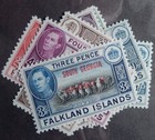 Falkland Dependencies Scott   2l1-5l8  4 Sets  Mint Original Gum  lh-hr 
