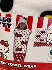 Hello Kitty Hooded Towel Wrap 24  X 50  New