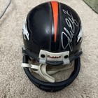 John Elway Denver Broncos Autographed Mini Helmet Nfl Ridell Hof Hall Of Fame 