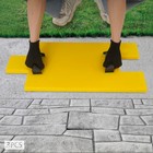 3 Pcs Concrete Stamping Molds For Wall  Floor Concrete Stamping Texture Mats