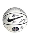 2025 26 Arizona Wildcats Team Signed Autographed Basketball Peat Burries Bas