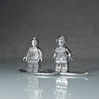 Lego Silver Surfer Custom Printed Minifigures  set Of 2   Fantastic Four