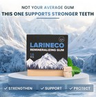 1pack Larineco Remineralizing 18 Gum W nano Hydroxyapatite   Xylitol Mastic Mint