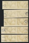 Monaco 1955 Space  Jules Verne  X10 Mnh    Imperf Color Proofs  Sc C45  airmails