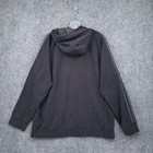 Adidas Essential Hoodie Men L Large Black Pullover Long Sleeve Sweatshirt Fleece
