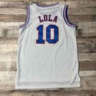 Space Jam Jersey Adult Small White Lola Bunny Toon Squad Nostalgic Sportswear