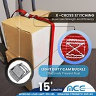 Usa 2 Pack 1  X 15ft Cam Buckle Endless Lashing Strap For Motorcycle Bicycle