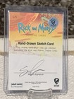 Rick And Morty Cryptozoic Sketch Card Season 1 Hand Drawn 1 1 Ap Drunk Rick