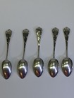 Sterling Silver Spoon Lot 925 1000 C f Hurd  Scrap Or Not 91 5 Grams Lot Of 6