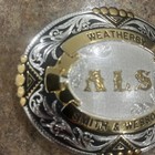 Montana Silversmiths Belt Buckle Weatherby Als Smith   Wesson Silver Gold