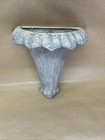 Ceramic Faux Stone Flower Wall Hanging Pocket Sconce Corbel Display Shelf 10 5   