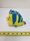 Vintage Disney Store Little Mermaid  flounder  Bean Bag 7  Stuffed Plush Toy