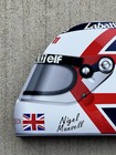 Wow     Nigel Mansell Williams F1 Formula Race Car Helmet Sign Hd 3d