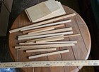 Lot Of Balsa Wood For Model Building R c Airplanes Boats Leftover Scraps