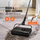 Uimoso Carpet Sweeper Floor Sweeper Manual 7 87 In Sweeping Paths Non Electric