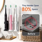 Fairywill Sonic Electric Toothbrush Usb Rechargeable With 6 Brush Heads 5 Modes