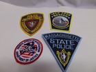  4  Massachusetts Police Patches Iacp 2006 State Sunderland Boston
