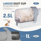 Pet Grooming Vacuum Kit With Cord Low Noise Dog Clipper 1000pa 5 Groomer Tools
