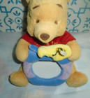Disney Baby Winnie The Pooh Photo Picture Frame Plush 9  Baby s 1st Pooh Bear
