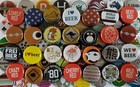 100 Random Beer Bottle Caps    huge Variety    Zero Defects Crimped