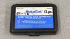 Hougen 11075 Rotacut Fractional Sheet Metal Hole Cutter Kit With Case-