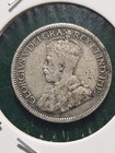 1932 Canada 10c Ten Cents Silver Coin Dime