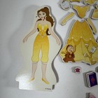 Disney Melissa And Doug Beauty And The Beast Belle Magnetic Doll Parts Lot