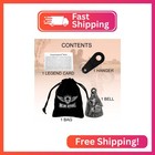 Colorful Motorcycle Bell With Hanger For Biker  Good Luck Biker Bells   Motorcyc