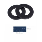 Flat Washers Black Grade 8 8 Washer Metric M2 M2 5 M3 M4 M5 M6 M8 M10 M14 - M27