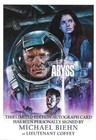 Michael Biehn The Abyss As Lieutenant Coffey Signed Custom Card
