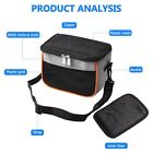Hamster Travel Carrier Small Animal Travel Bag With Breathable Liner Black