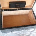 Savinelli Cigar Humidor Black Wood Up To  100  Cigars Excellent