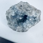 Blue Celestite Crystal Geode Natural Celestine On Matrix 120g Mineral Specimen